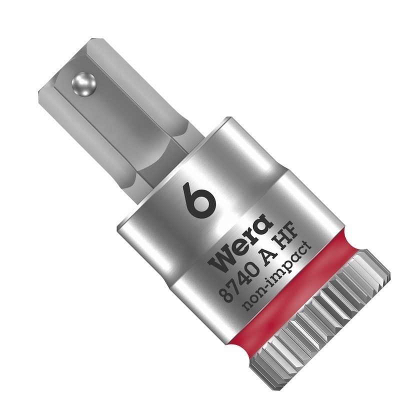 Wera 8740 A HF Zyklop 1/4" Lokma HexPlus Bits 28x6mm 05003337001