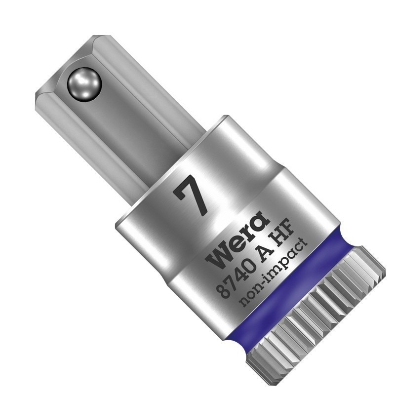 Wera 8740 A HF Zyklop 1/4" Lokma HexPlus Bits 28x7mm 05003341001