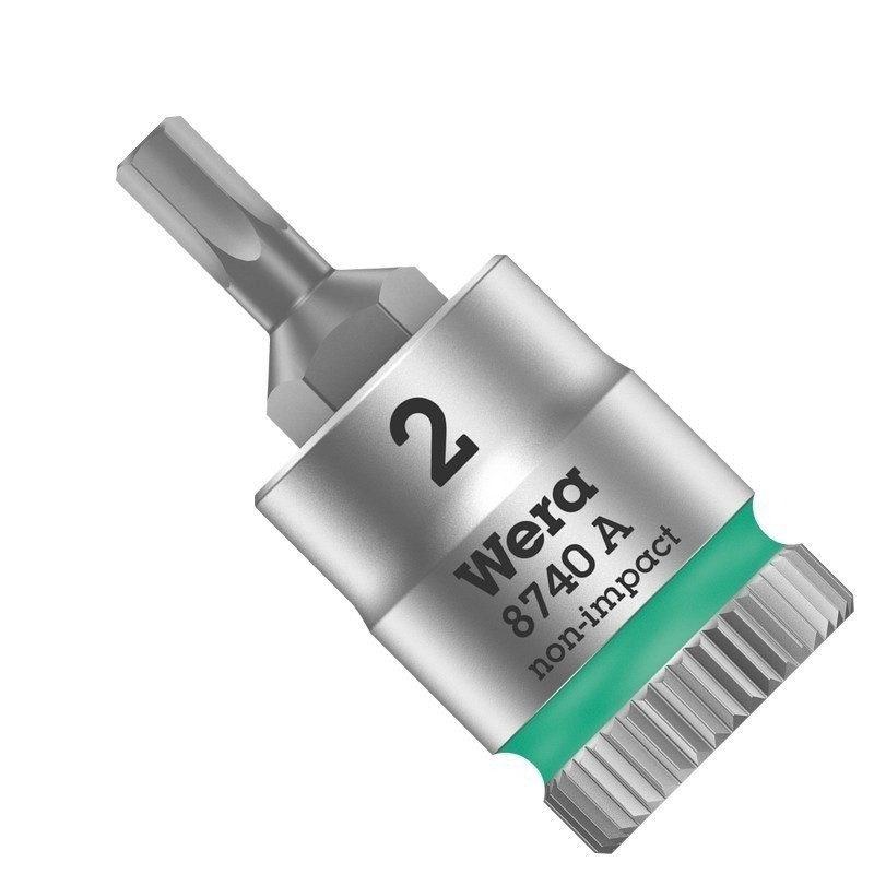 Wera 8740 A Zyklop 1/4" Lokma HexPlus Bits 28x2mm 05003330001