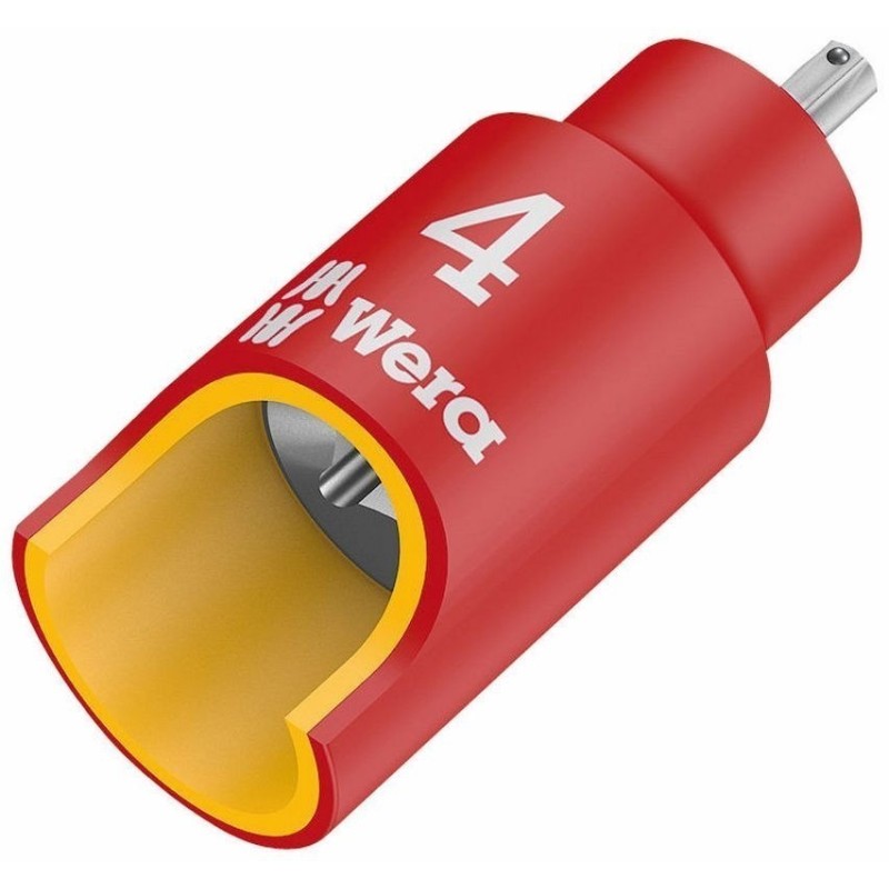 Wera 8740 B VDE HF İzole 3/8" Lokma HexPlus Bits 4mm 05004900001