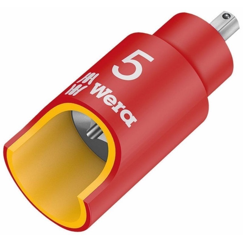 Wera 8740 B VDE HF İzole 3/8" Lokma HexPlus Bits 5mm 05004901001