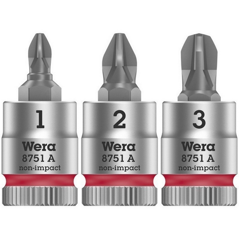 Wera 8751 A Zyklop 1/4" Lokma Yıldız Bits 28mm PH1 05003350001