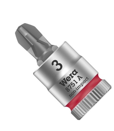 Wera 8751 A Zyklop 1/4" Lokma Yıldız Bits 28mm PH3 05003352001