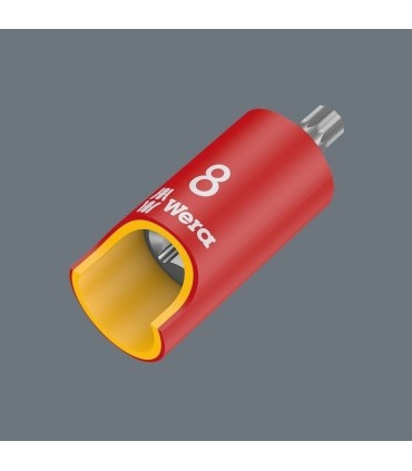 Wera 8760 B VDE HF İzole 3/8" Lokma Multipoint Bits M8 05004940001