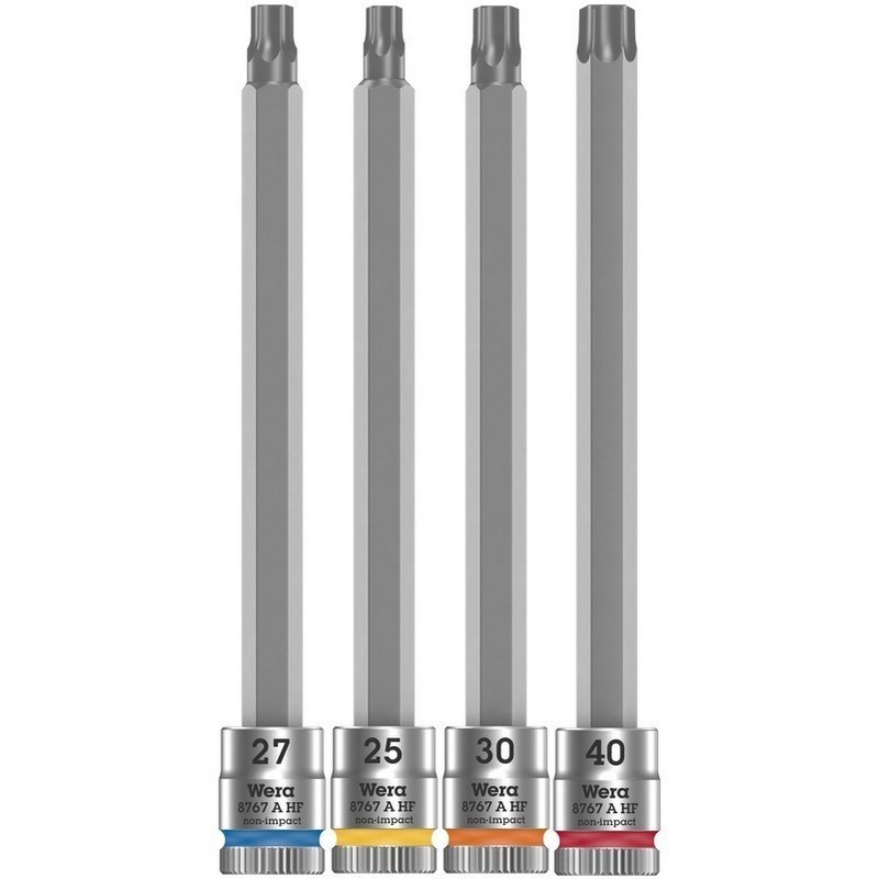 Wera 8767 A HF Zyklop 1/4" Lokma Torx Bits 100mm TX30 05003370001