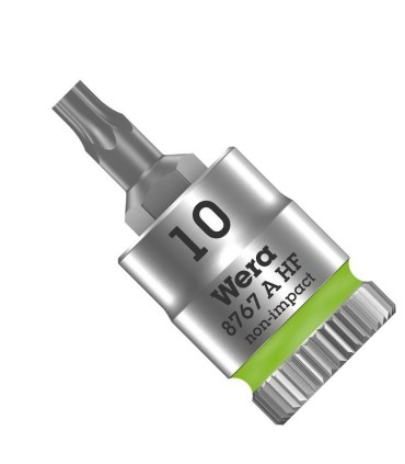 Wera 8767 A HF Zyklop 1/4" Lokma Torx Bits 28mm TX10 05003362001