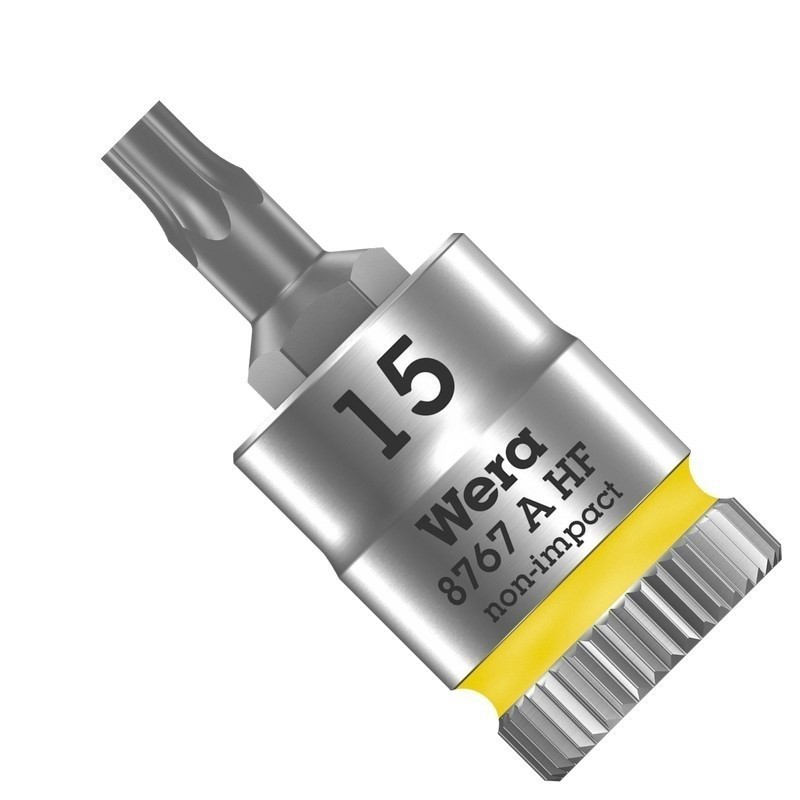 Wera 8767 A HF Zyklop 1/4" Lokma Torx Bits 28mm TX15 05003363001