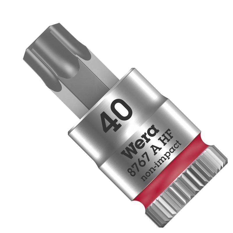 Wera 8767 A HF Zyklop 1/4" Lokma Torx Bits 28mm TX40 05003371001