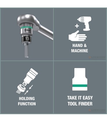 Wera 8767 A Zyklop 1/4" Lokma Torx Bits 100mm 1/4" 05003375001