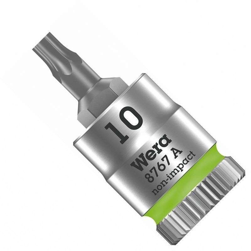 Wera 8767 A Zyklop 1/4" Lokma Torx Bits 28mm TX10 05003390001