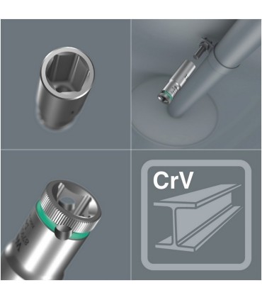 Wera 8767 A Zyklop 1/4" Lokma Torx Bits 28mm TX20 05003391001