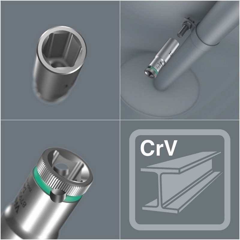 Wera 8767 A Zyklop 1/4" Lokma Torx Bits 28mm TX25 05003392001