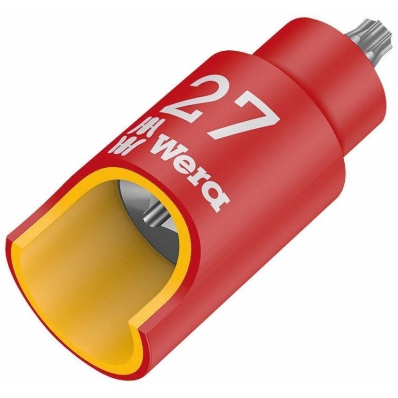 Wera 8767 B VDE HF İzole 3/8" Lokma Torx Bits TX27 05004922001