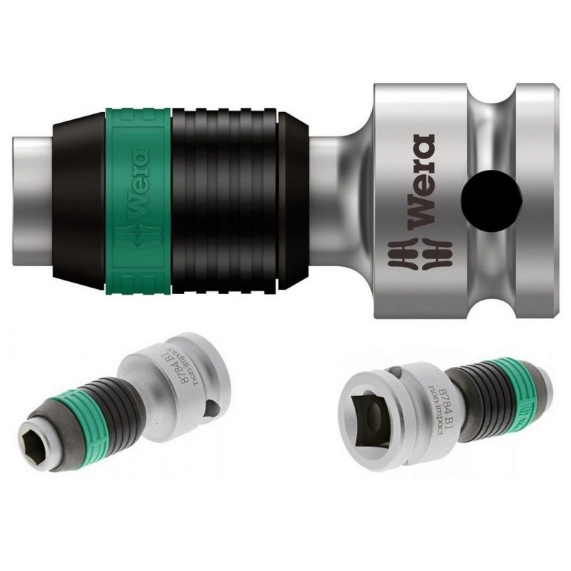 Wera 8784 B1 Zyklop Lokma Bits Adaptor 3/8" 44mm 05003590001