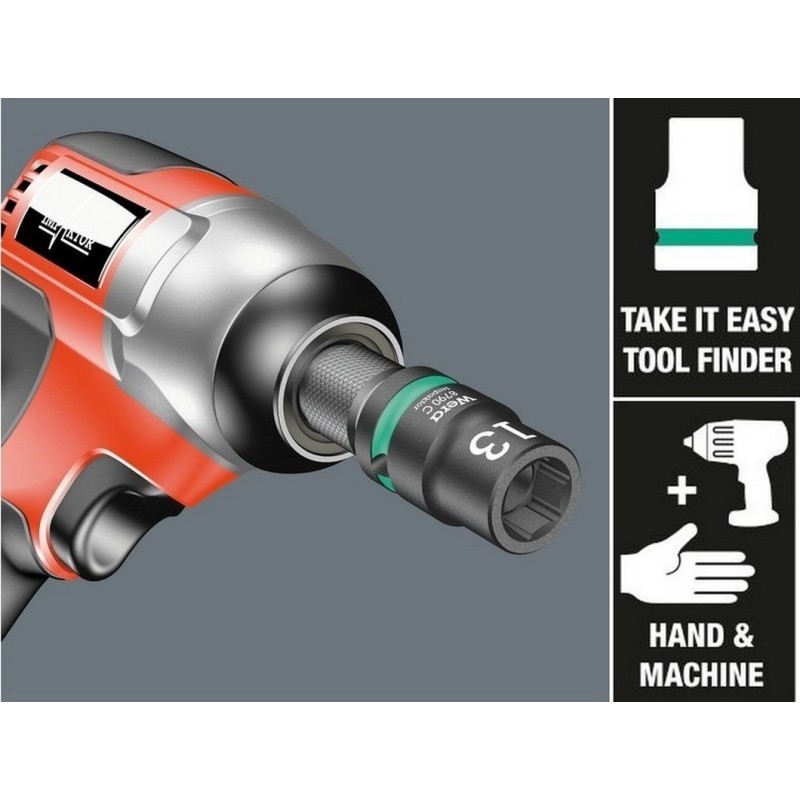 Wera 8790 C Zyklop Impaktor 1/2" Lokma 38x13mm 05004570001