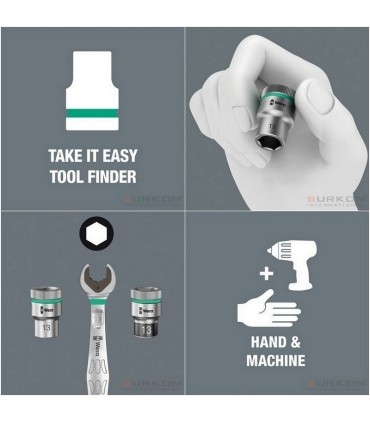 Wera 8790 HMA HF Zyklop 1/4" Lokma 23x5,0mm 05003719001