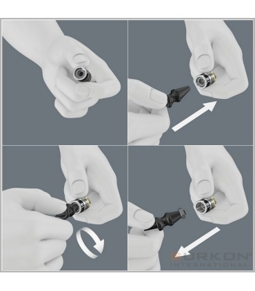 Wera 8790 HMA HF Zyklop 1/4" Lokma Seti Belt A1 05003880001