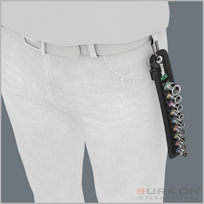 Wera 8790 HMA HF Zyklop 1/4" Lokma Seti Belt A1 05003880001