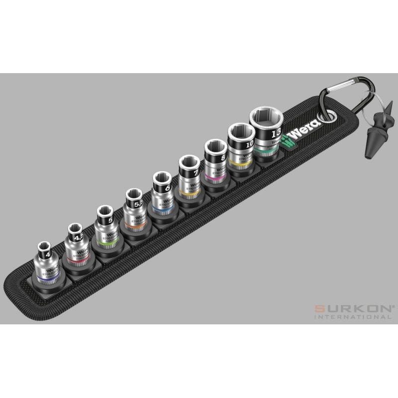 Wera 8790 HMA HF Zyklop 1/4" Lokma Seti Belt A1 05003880001