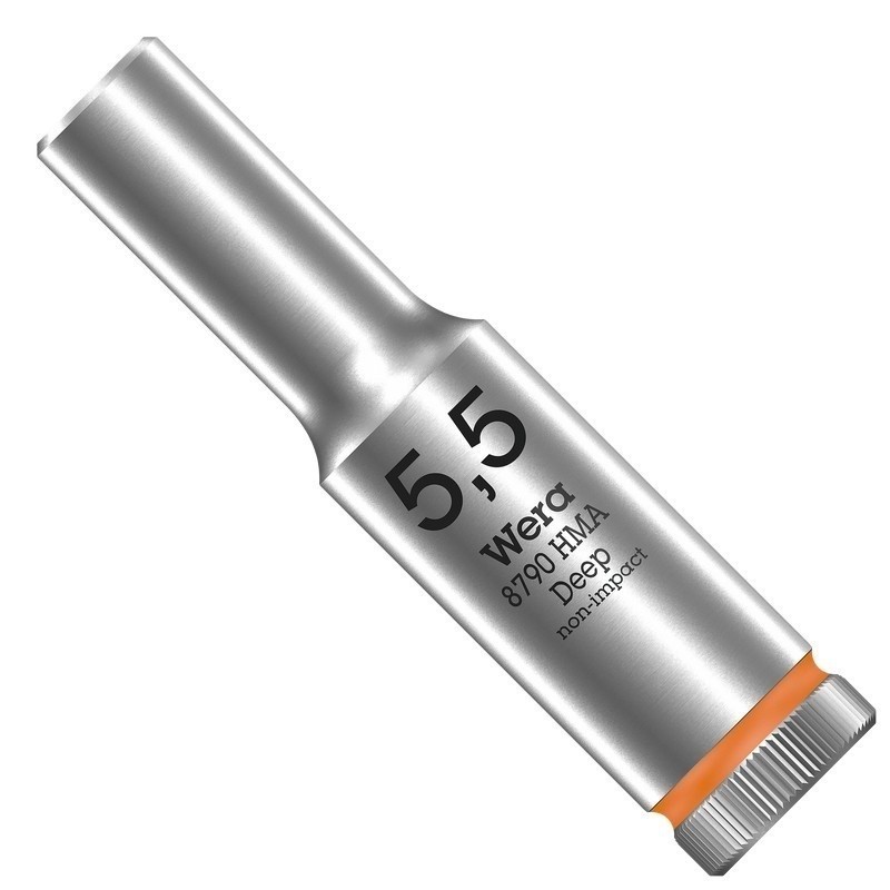 Wera 8790 HMA Zyklop 1/4" Deep Lokma 50x5,5mm 05004502001