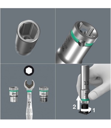 Wera 8790 HMB Belt B 3/8" Derin Lokma Set 1 05004545001