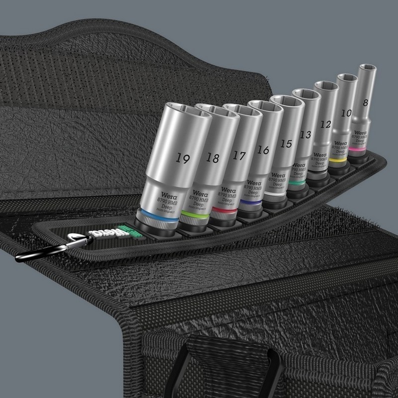 Wera 8790 HMB Belt B 3/8" Derin Lokma Set 1 05004545001
