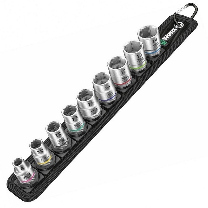 Wera 8790 HMB Zyklop 3/8" Lokma Seti Belt B4 05003973001
