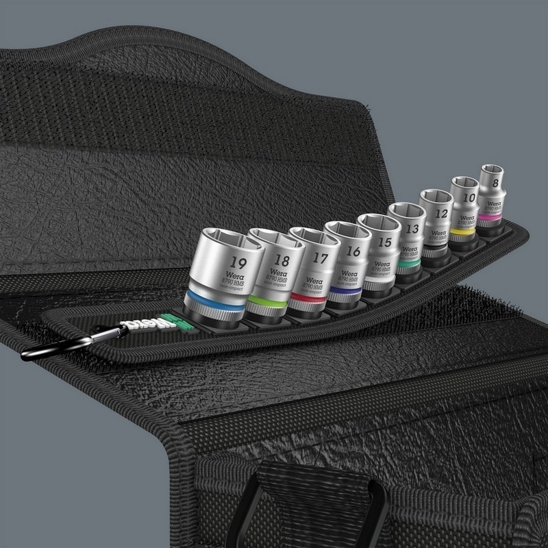 Wera 8790 HMB Zyklop 3/8" Lokma Seti Belt B4 05003973001