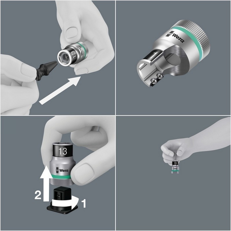 Wera 8790 HMC HF Zyklop 1/2" Lokma 37x14mm 05003734001