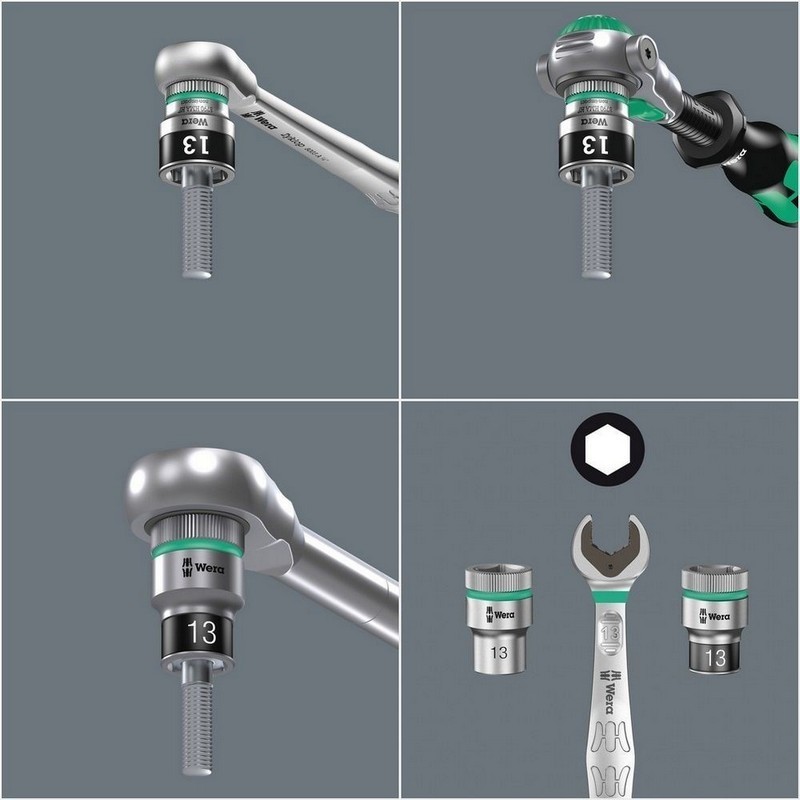 Wera 8790 HMC HF Zyklop 1/2" Lokma 37x16mm 05003736001