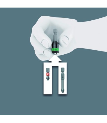 Wera 888/4/1 K Rapidaptor Bits Tutucu 50mm 05052500001