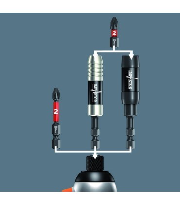Wera 897/4 IMP Impaktor Bits Tutucu 75mm 05057675001