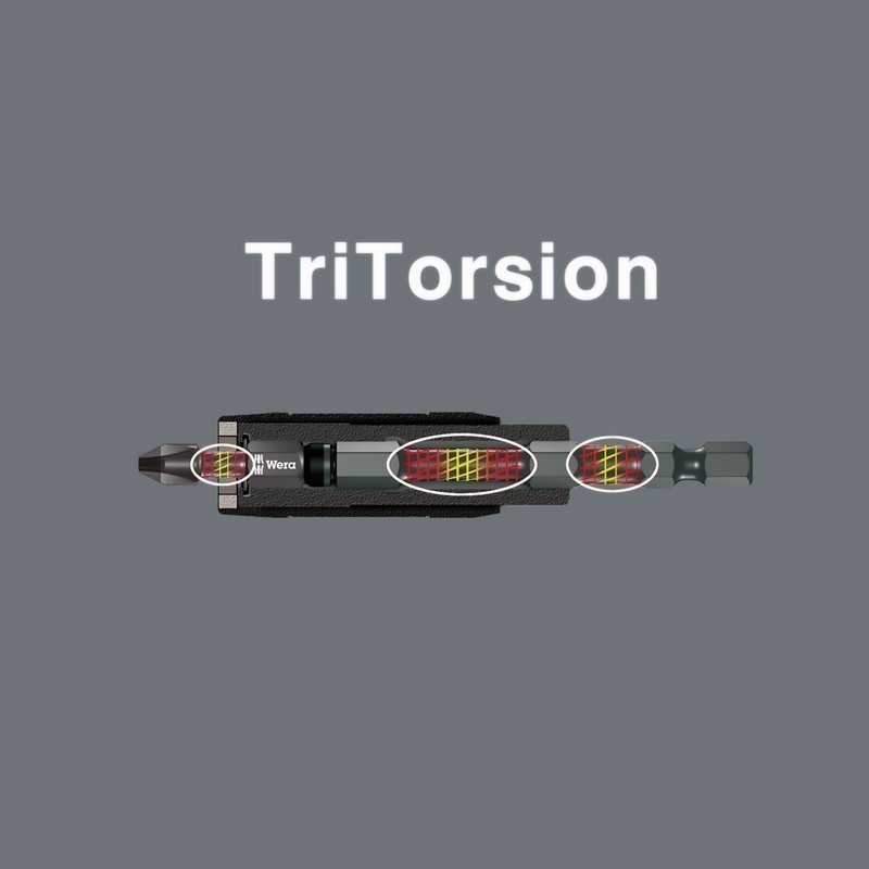 Wera 897/4 IMP R Impaktor BiTorsion Bits Tutucu 75mm 05057676001