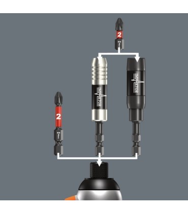 Wera 897/4 IMP R Impaktor BiTorsion Bits Tutucu 75mm 05057676001