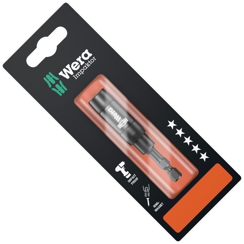 Wera 897/4 IMP R SB Impaktor BiTorsion Bits Tutucu 75mm 05073990001