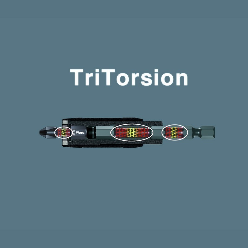 Wera 897/4 IMP R SB Impaktor BiTorsion Bits Tutucu 75mm 05073990001