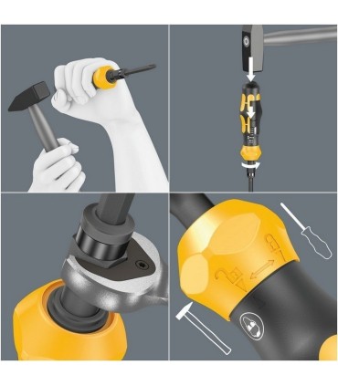 Wera 900 Darbeli Vida Sökücü Keski Tornavida Seti 05018110001