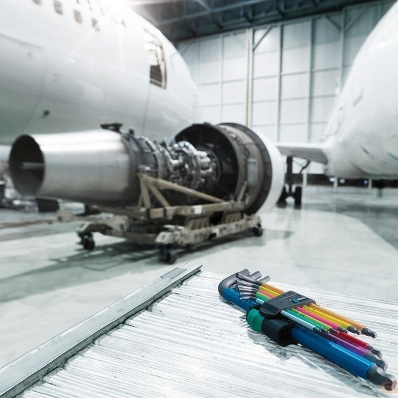 Wera 950/9 L HF HexPlus Krom Uzun Alyan Seti 05022130001