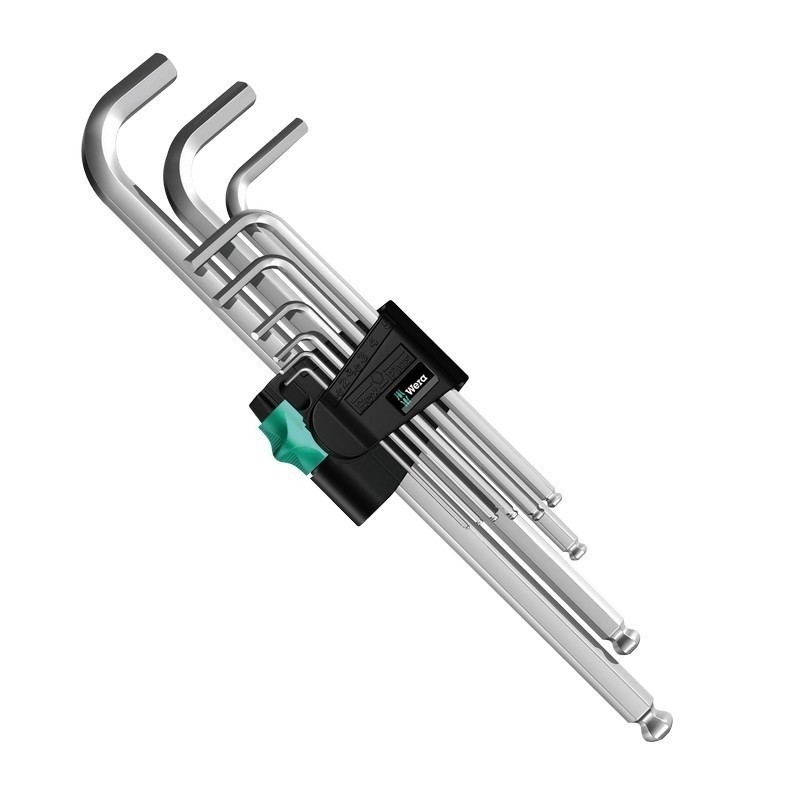 Wera 950/9 PKL Krom Alyan Seti 1 Topbaş Hexplus 05022087001