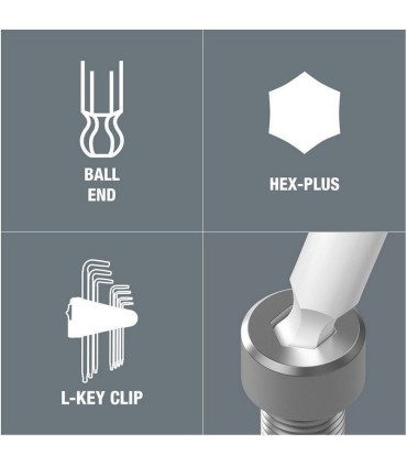 Wera 950/9 PKL SB Alyan Seti 1 Topbaş HexPlus Imperyal 05133180001