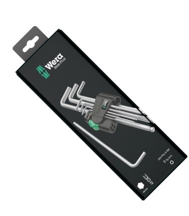 Wera 950/9 PKL SB HexPlus Krom Topbaş Alyan Seti 05073391001