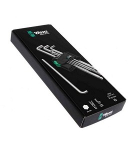 Wera 950/9 PKLS Hexplus Krom Topbaş Alyan Seti 05073594001
