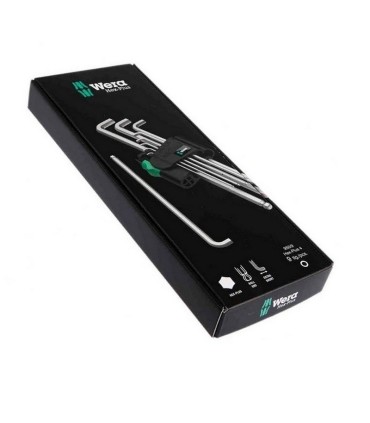 Wera 950/9 PKLS Hexplus Krom Topbaş Alyan Seti 05073594001