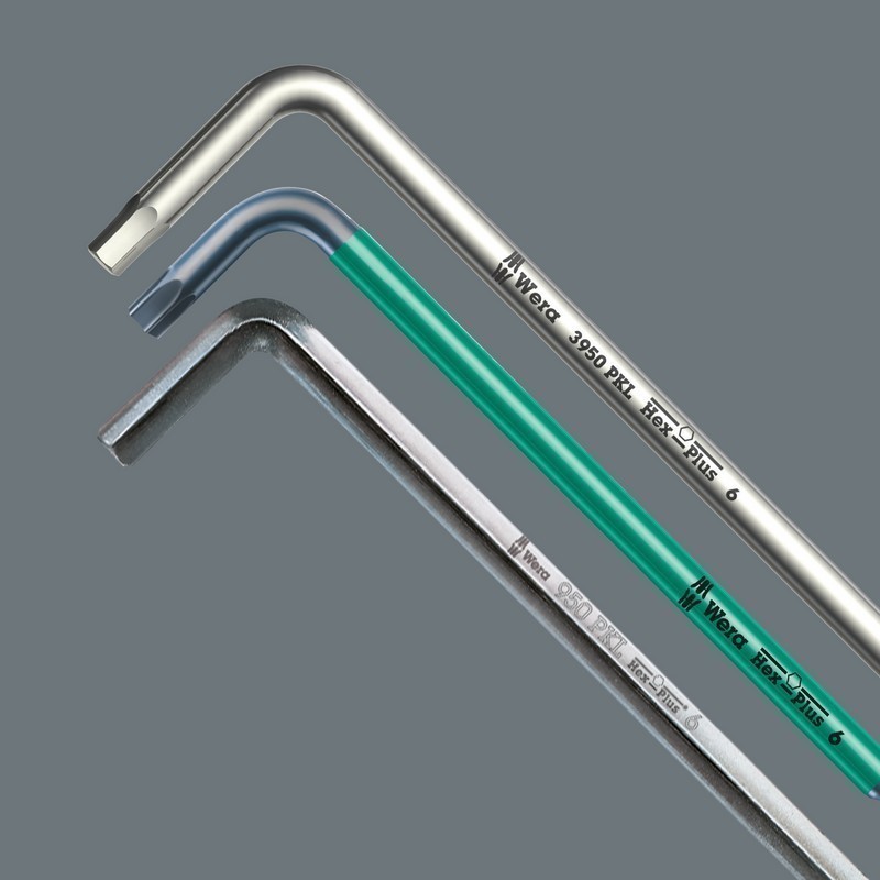 Wera 950/9 PKLS Hexplus Krom Topbaş Alyan Seti 05073594001