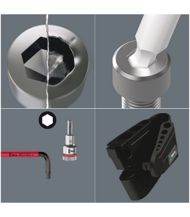 Wera 950/9 SPKL SB HexPlus Topbaş Renkli Alyan Seti 05073593001