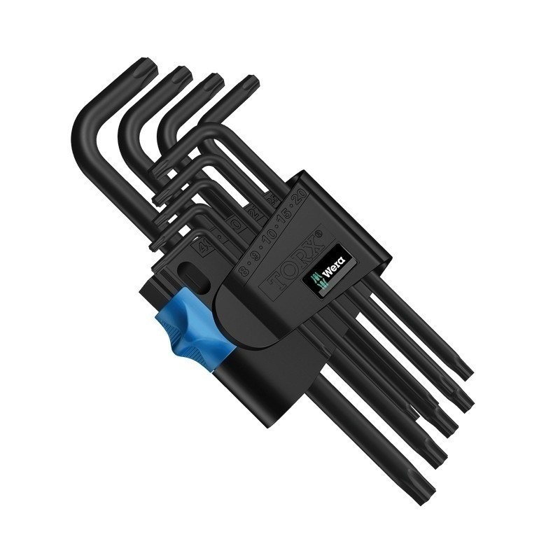 Wera 967/9 L HF Torx Allen Anahtar Set 05024244001