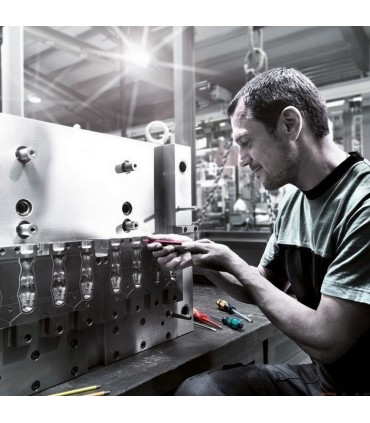 Wera 967/9 SPKL Delikli Torx BO Renkli Topbaş Mıknatıslı Alyan Seti Kısa 05024335001