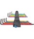 Wera 967/9 XL HF Torx Renkli Allen Anahtar Uzun Set 05024470001