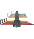 Wera 967/9 XL Torx Topbaş Renkli Allen Anahtar Seti 05024480001