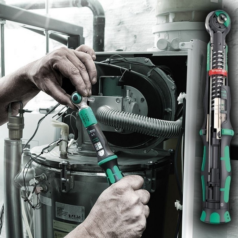 Wera Safe-Torque A1 Tork Anahtarı 2-12Nm Cırcır 1/4" Lokma 05075800001